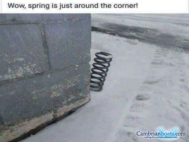 It's cold outside but Spring is coming